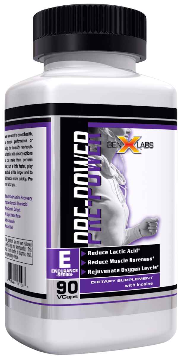 Pre-Power Stimulant Free Pre-Workout Capsules GenXLabs