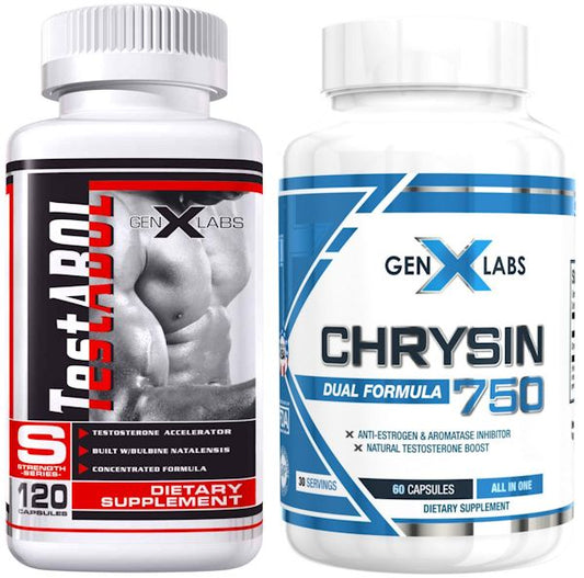 TestAbol and Chrysin Testosterone Booster GenXLabs